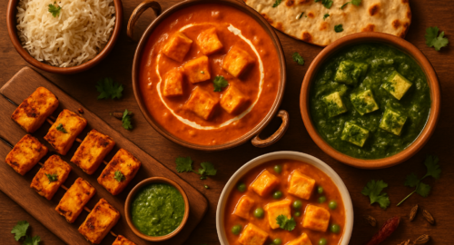 easy paneer recipes for dinner - authentic Indian recipe