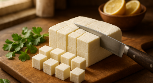 how to make paneer at home without whole milk - authentic Indian recipe