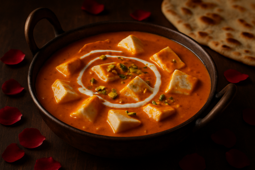 shahi paneer recipe - authentic Indian recipe
