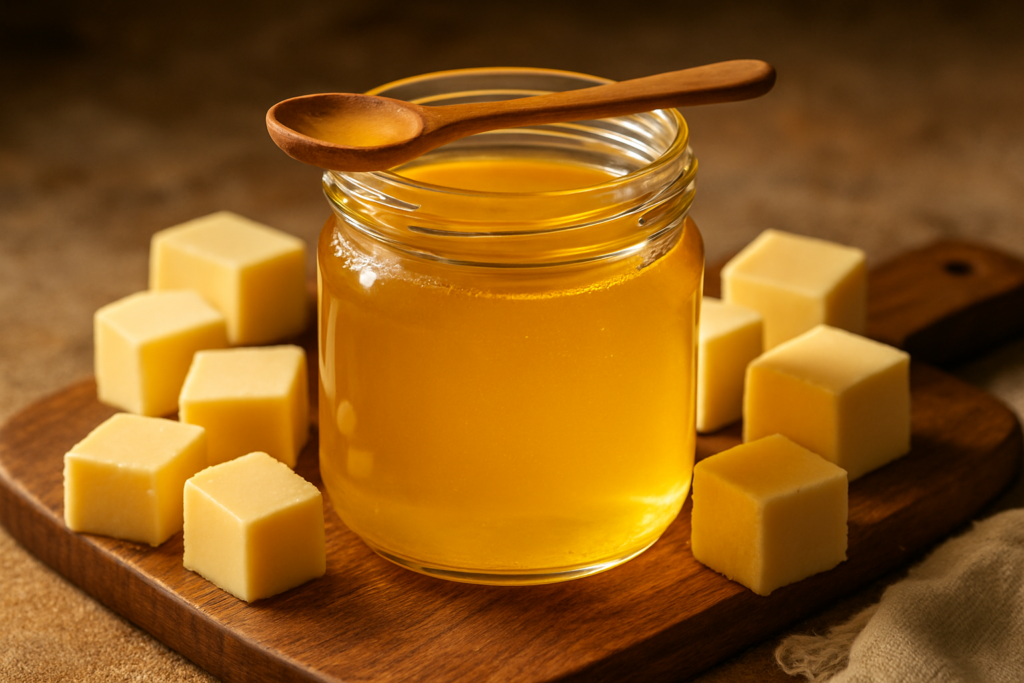 how to make ghee at home - authentic Indian recipe