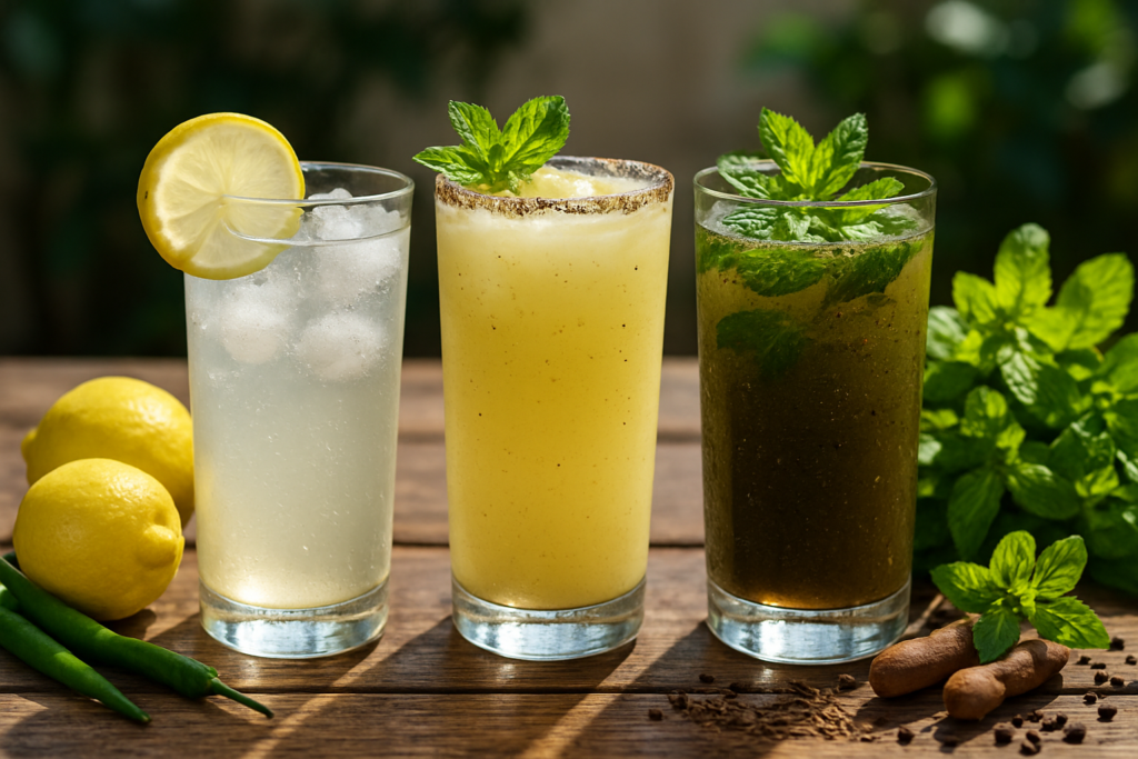 nimbu pani recipe - authentic Indian recipe