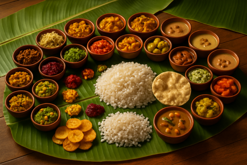 onam sadhya recipes - authentic Indian recipe