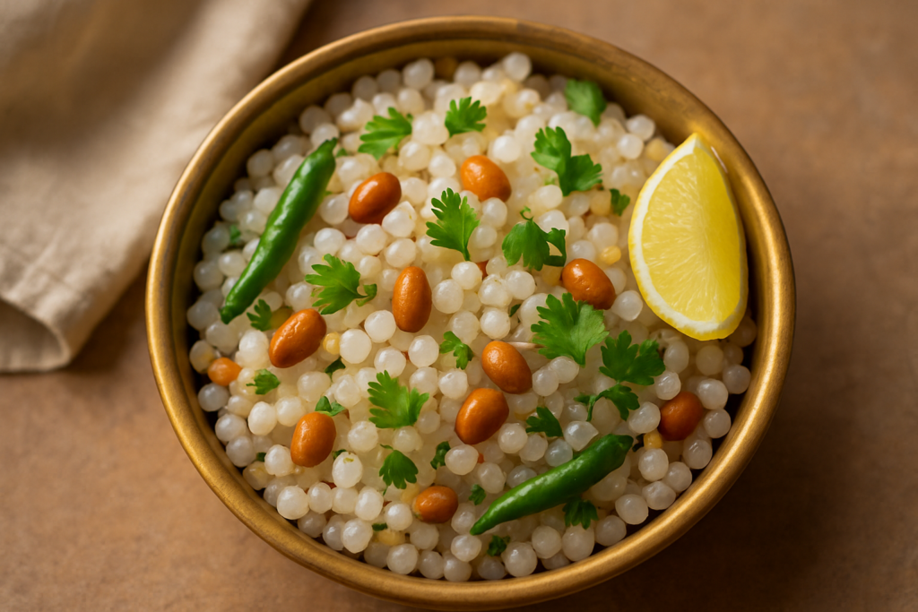 sabudana khichdi recipe - authentic Indian recipe