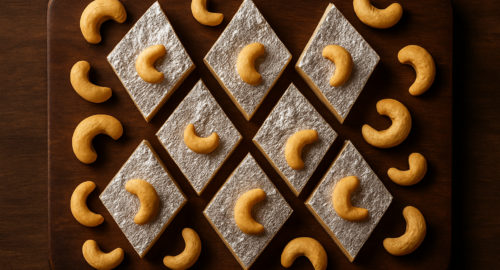 kaju katli recipe - authentic Indian recipe