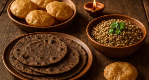 kuttu ka atta recipes - authentic Indian recipe