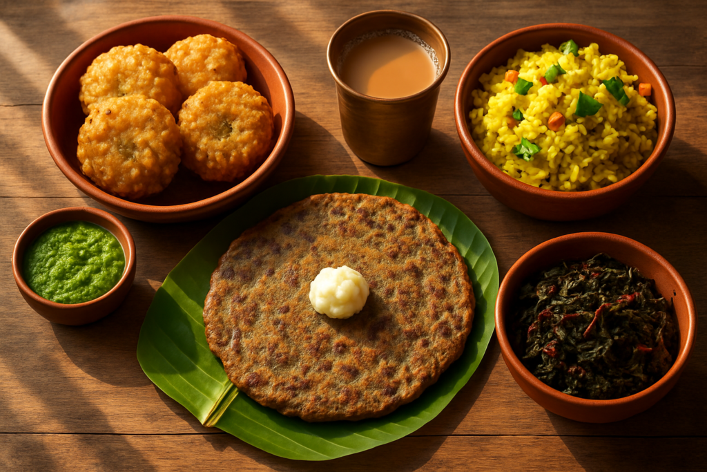 maharashtrian breakfast recipes - authentic Indian recipe