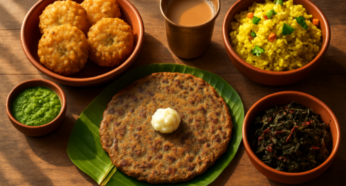 maharashtrian breakfast recipes - authentic Indian recipe