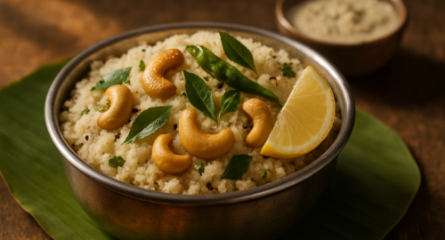 rava upma recipe - authentic Indian recipe