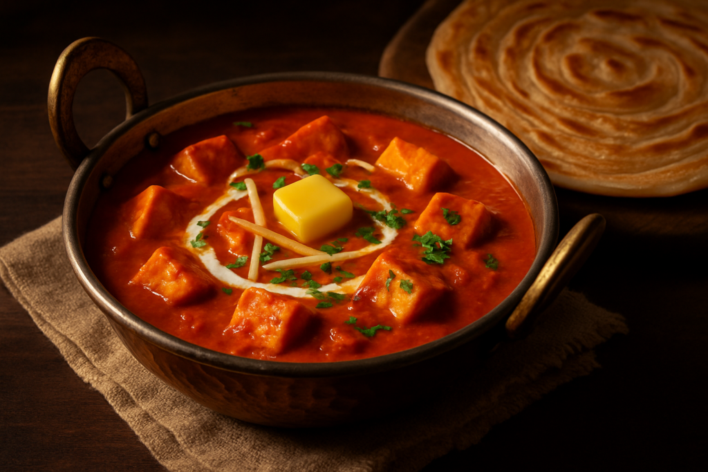 paneer butter masala recipe - authentic Indian recipe